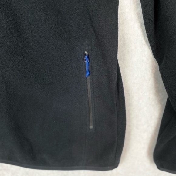 Merrell Black Full Zipper Fleece Jacket Size XL - Picture 4 of 8
